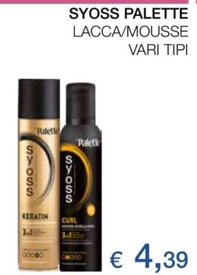 Syoss Palette