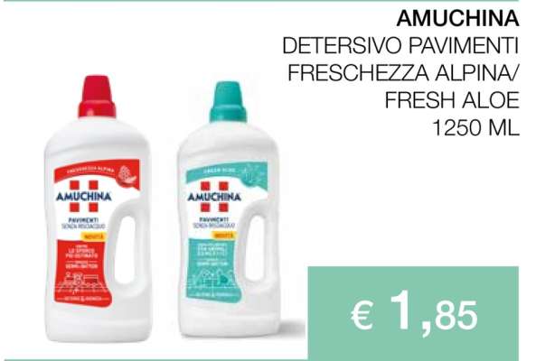 AMUCHINA DETERSIVO PAVIMENTI