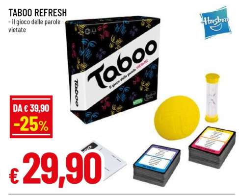 TABOO REFRESH