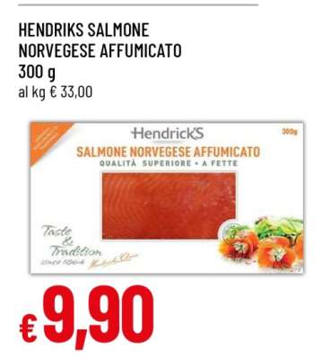HENDRIKS SALMONE NORVEGESE AFFUMICATO