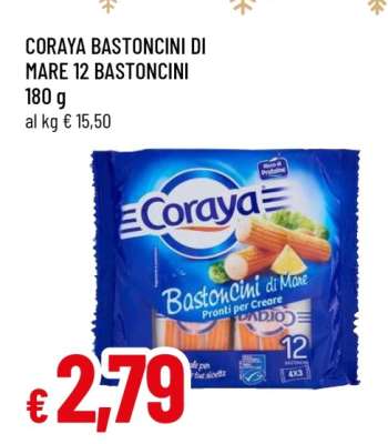 CORAYA BASTONCINI DI MARE 12 BASTONCINI