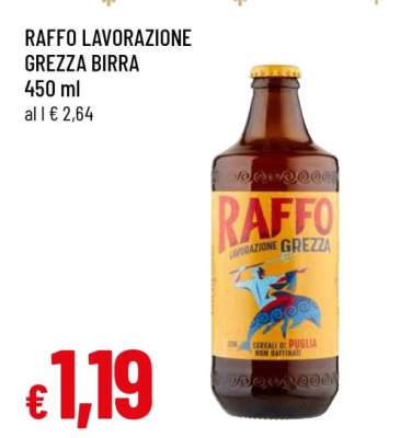 RAFFO LAVORAZIONE GREZZA BIRRA