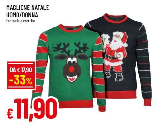 MAGLIONE NATALE UOMO/DONNA