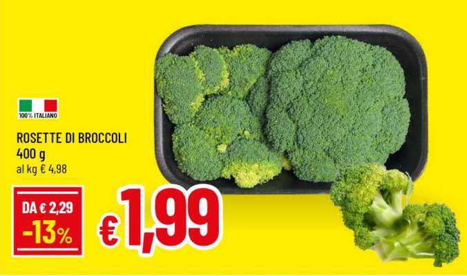 ROSETTE DI BROCCOLI