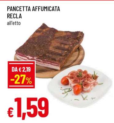 PANCETTA AFFUMICATA RECLA