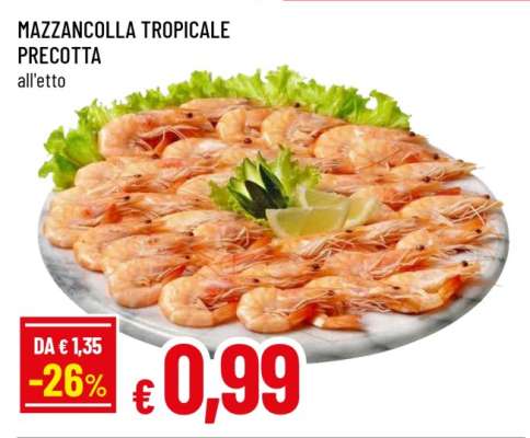 Mazzancolla tropicale precotta