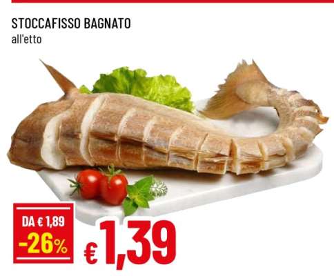 STOCCAFISSO BAGNATO