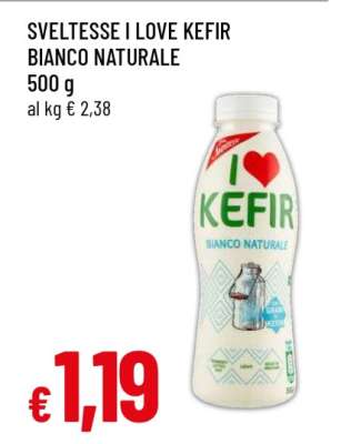 Sveltesse I Love Kefir Bianco Naturale