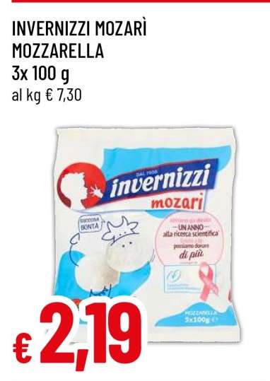 INVERNIZZI MOZARÌ MOZZARELLA