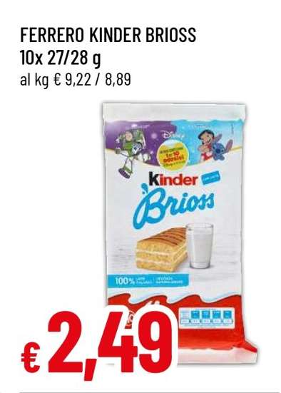 Ferrero Kinder Brioss