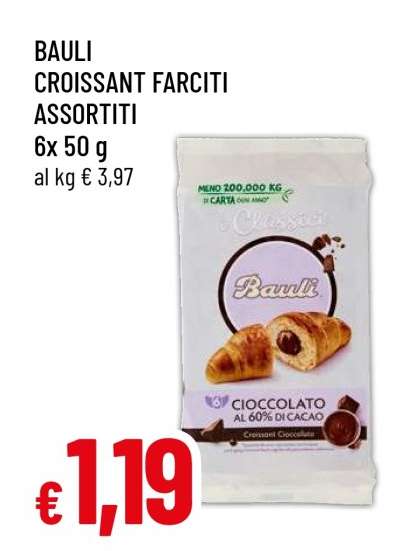 BAULI CROISSANT FARCITI ASSORTITI