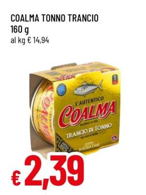 COALMA TONNO TRANCIO