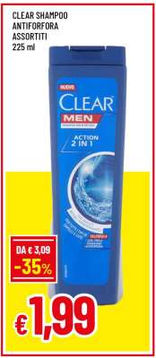 CLEAR SHAMPOO ANTIFORFORA ASSORTITI