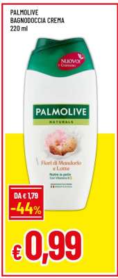 PALMOLIVE BAGNODOCCIA CREMA