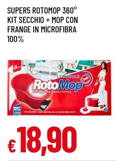 SUPER5 ROTOMOP 360° KIT