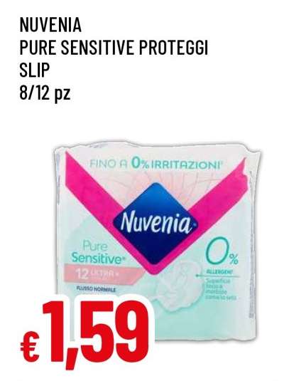 NUVENIA PURE SENSITIVE PROTEGGI SLIP