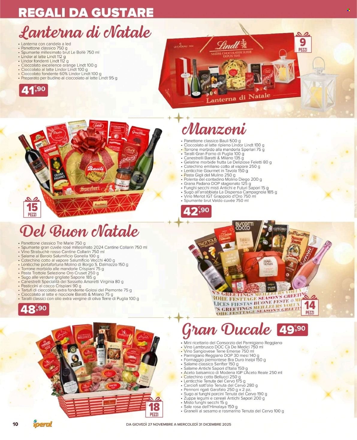 Volantino Iperal - 27/11/2025 - 31/12/2025. Pagina 10