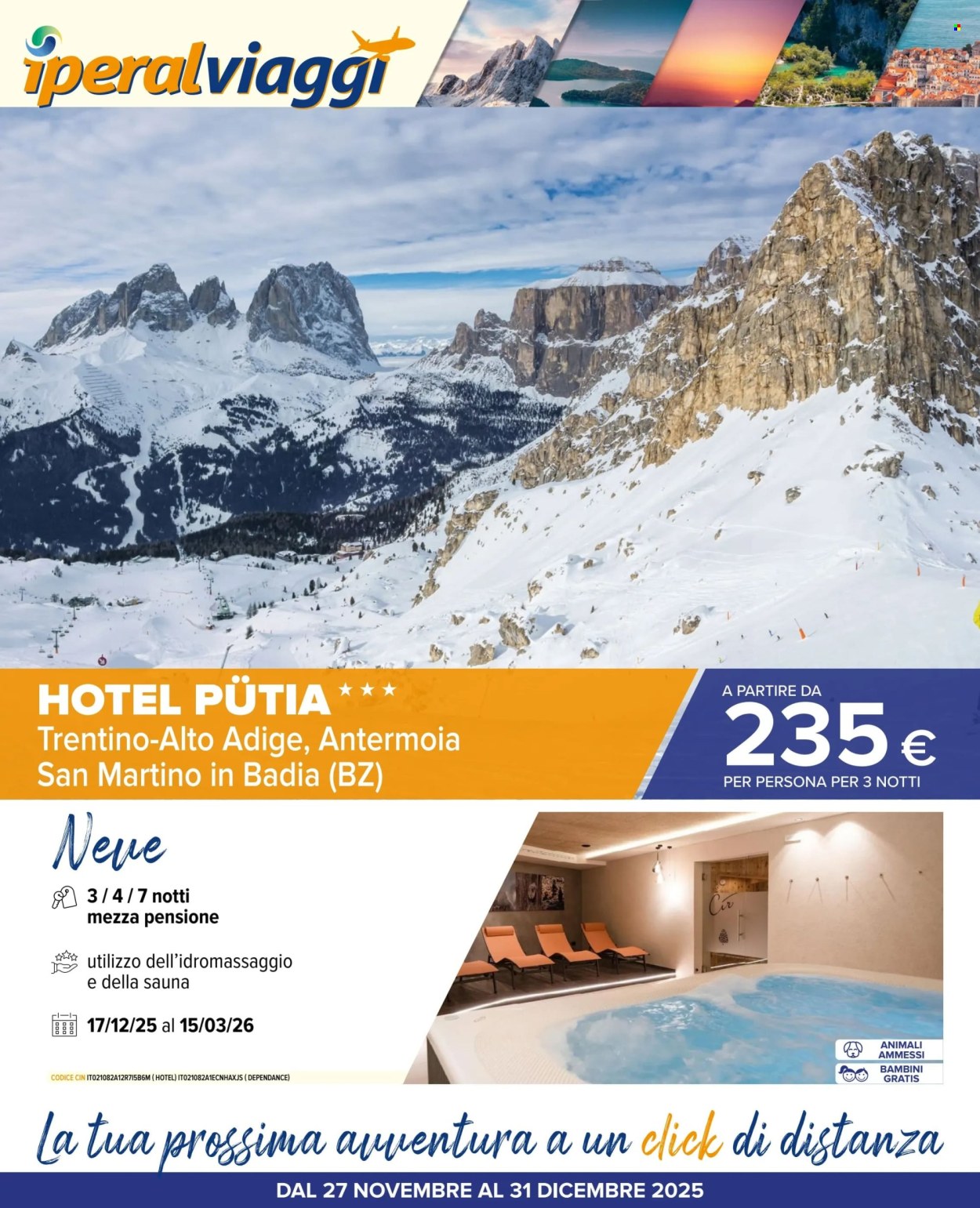 Volantino Iperal - 27/11/2025 - 31/12/2025. Pagina 1