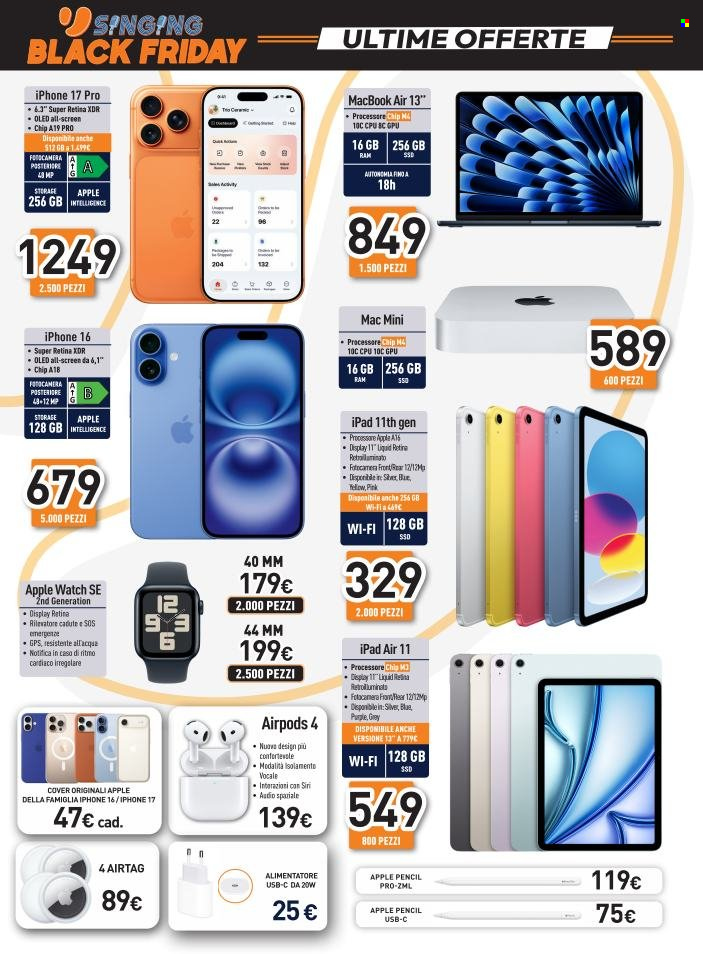 Volantino Unieuro - 26/11/2025 - 4/12/2025. Pagina 16