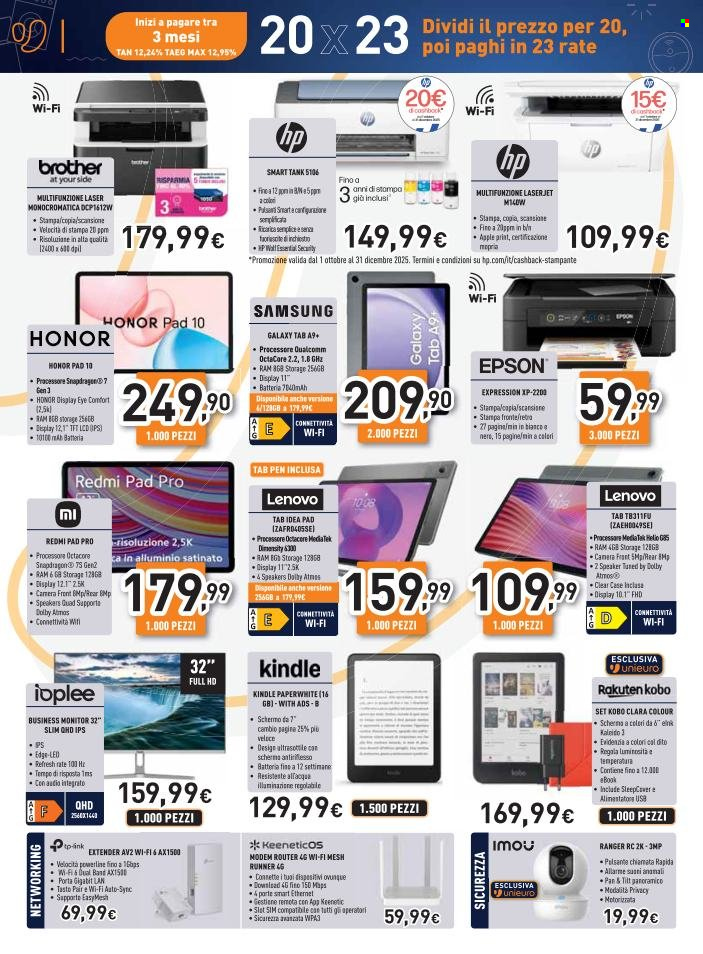 Volantino Unieuro - 26/11/2025 - 4/12/2025. Pagina 20