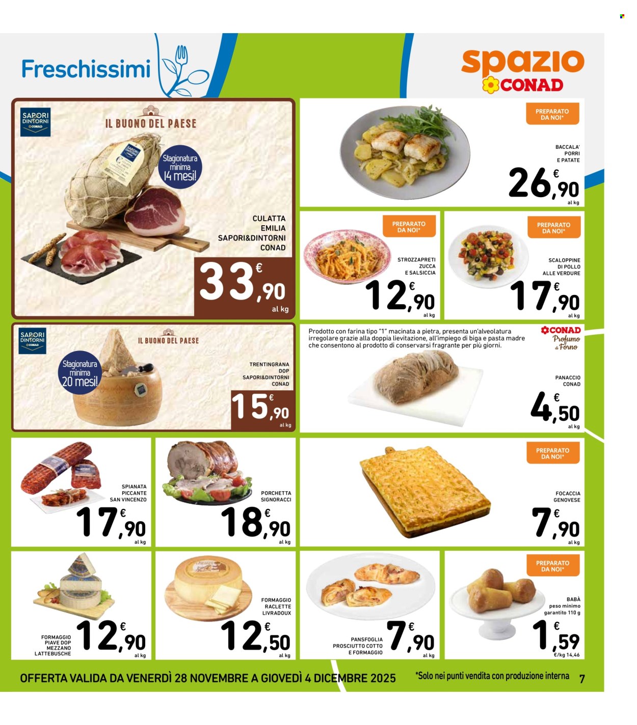 Volantino Spazio Conad - 28/11/2025 - 4/12/2025. Pagina 7