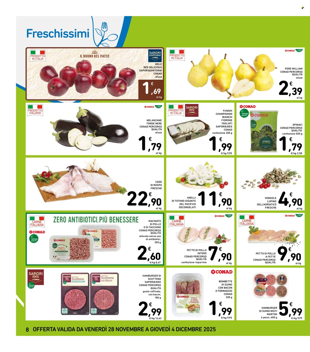 Volantino Spazio Conad - 28/11/2025 - 4/12/2025. Pagina 8