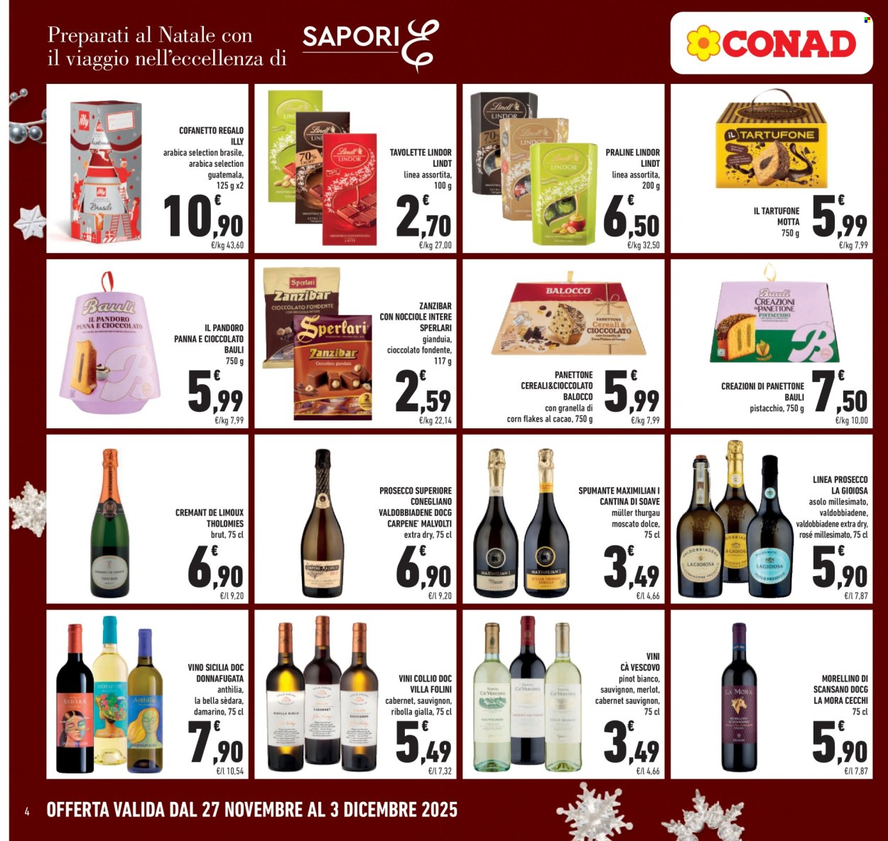 Volantino Conad - 27/11/2025 - 3/12/2025. Pagina 4