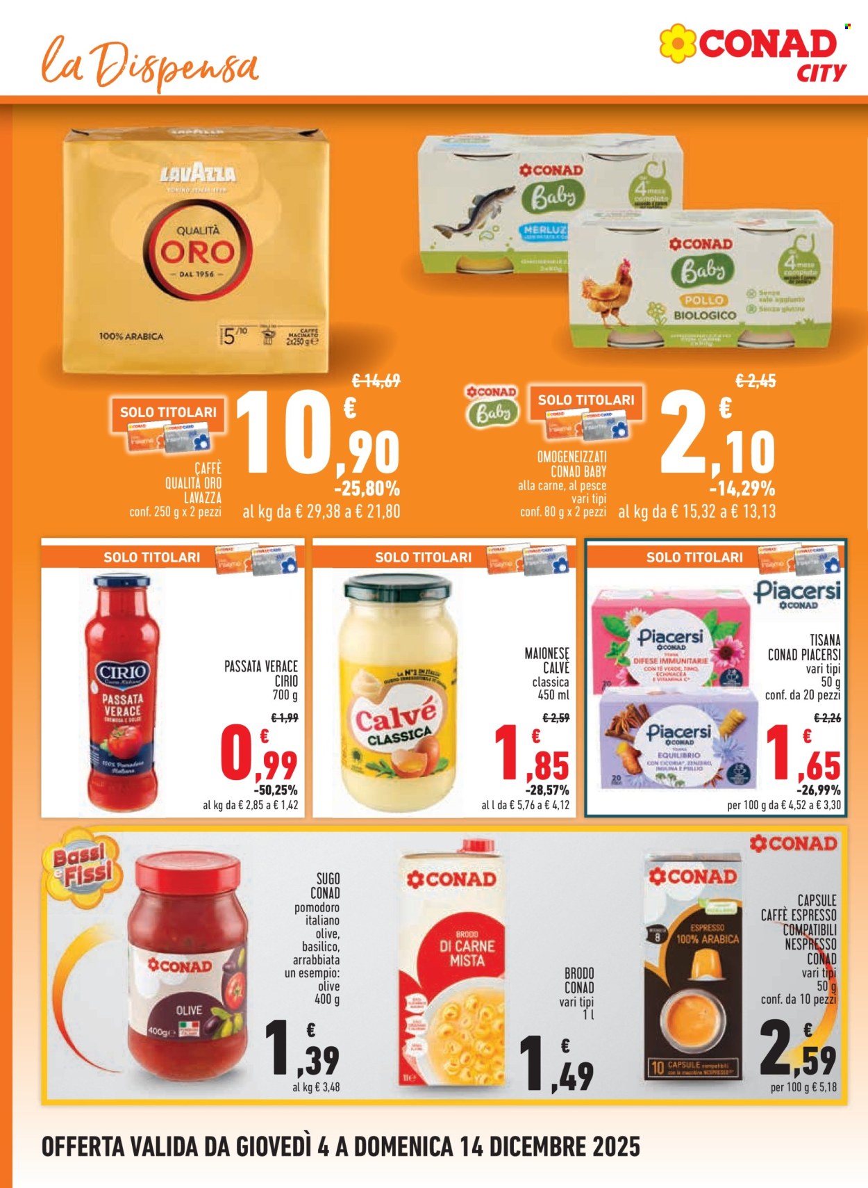 Volantino Conad City - 4/12/2025 - 14/12/2025. Pagina 8