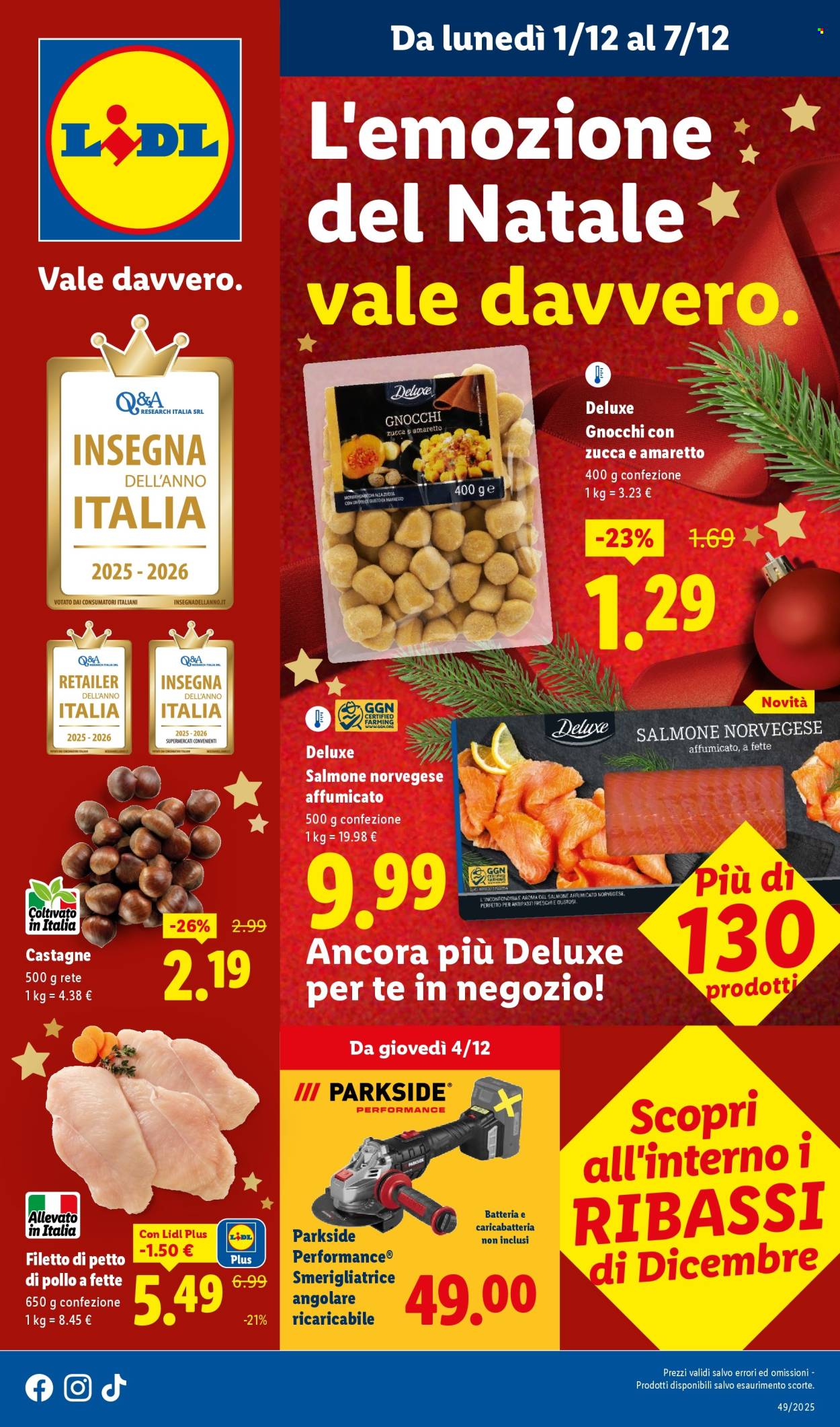 Volantino Lidl - 1/12/2025 - 7/12/2025. Pagina 1