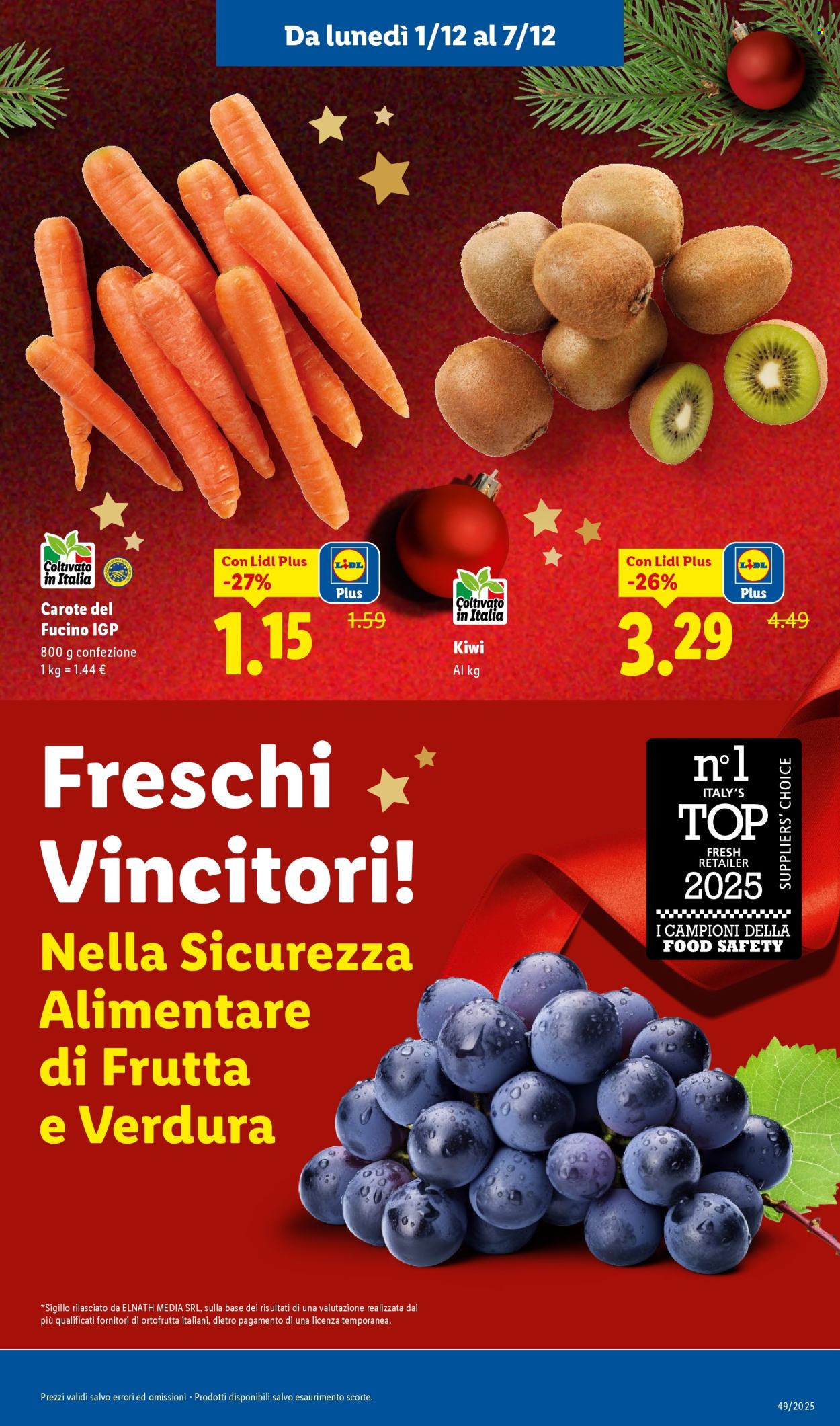 Volantino Lidl - 1/12/2025 - 7/12/2025. Pagina 3