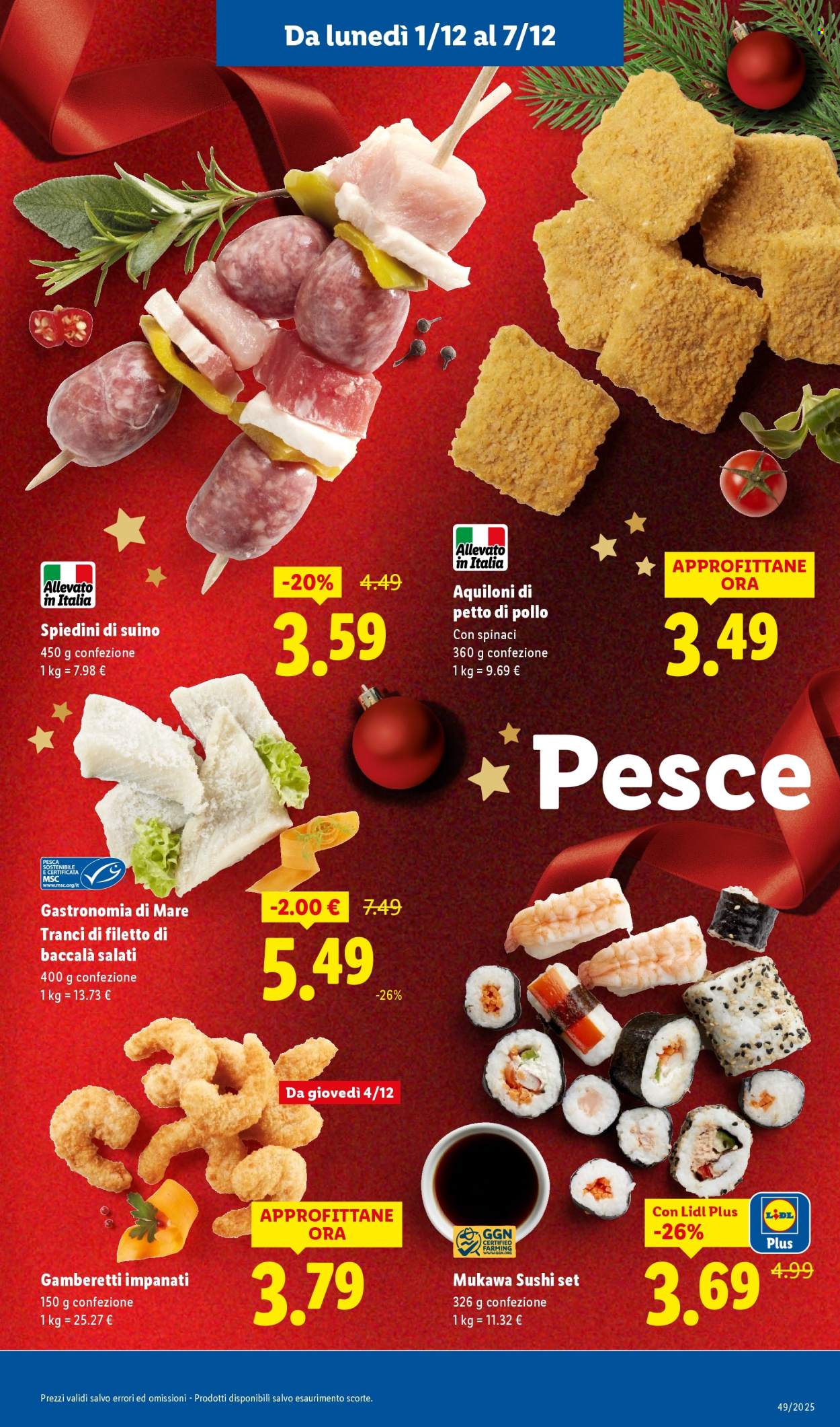 Volantino Lidl - 1/12/2025 - 7/12/2025. Pagina 5