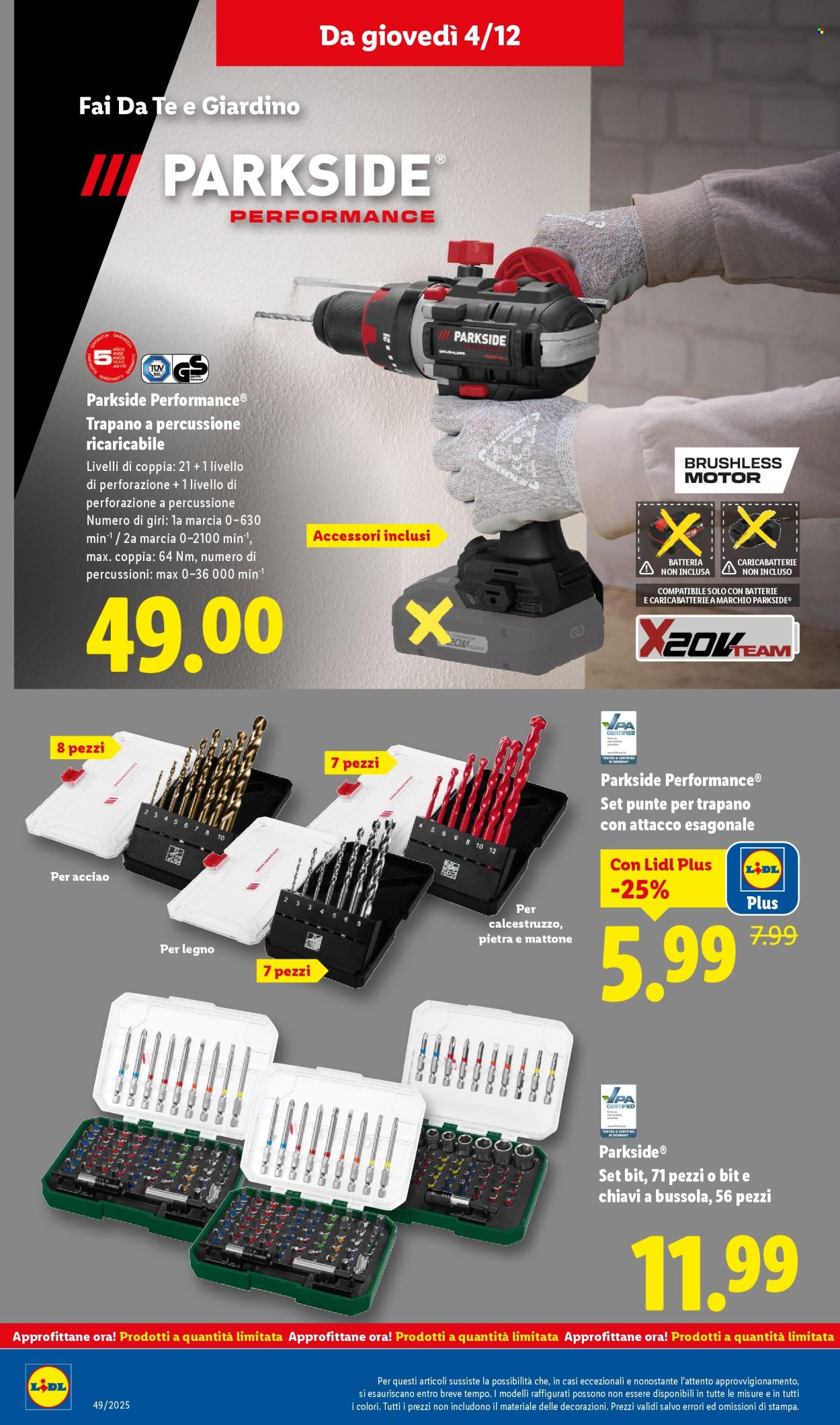 Volantino Lidl - 1/12/2025 - 7/12/2025. Pagina 56