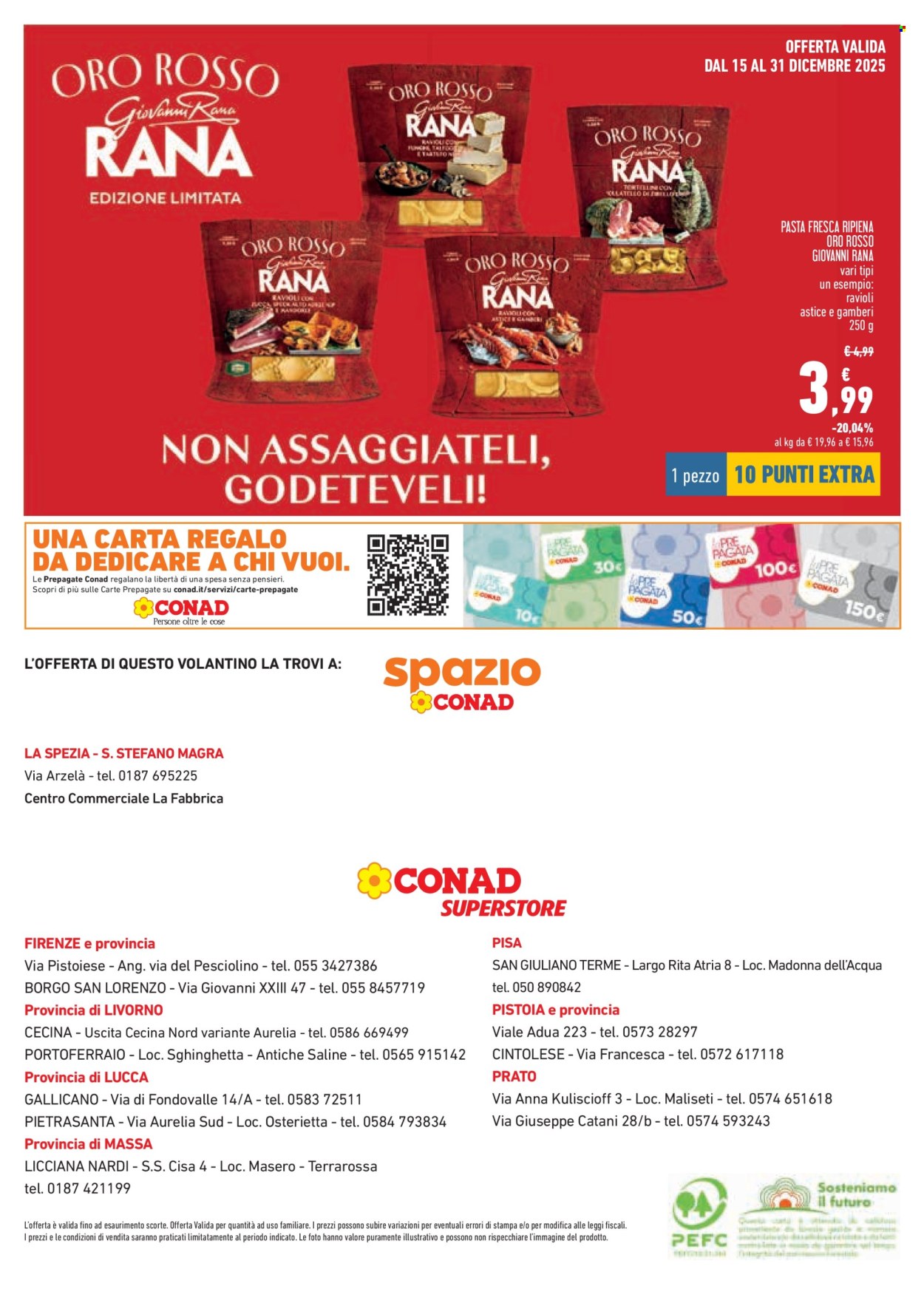 Volantino Conad - 4/12/2025 - 31/12/2025. Pagina 16
