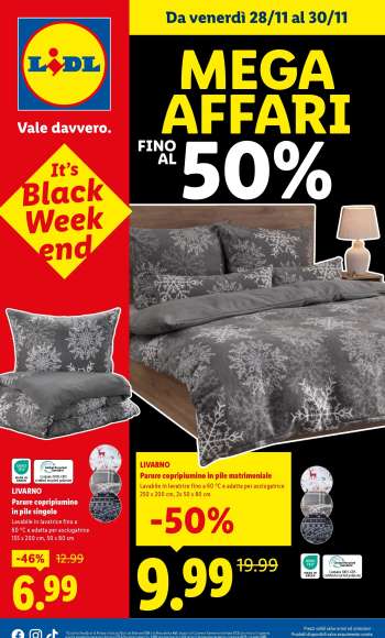 Volantino Lidl - 28/11/2025 - 30/11/2025.