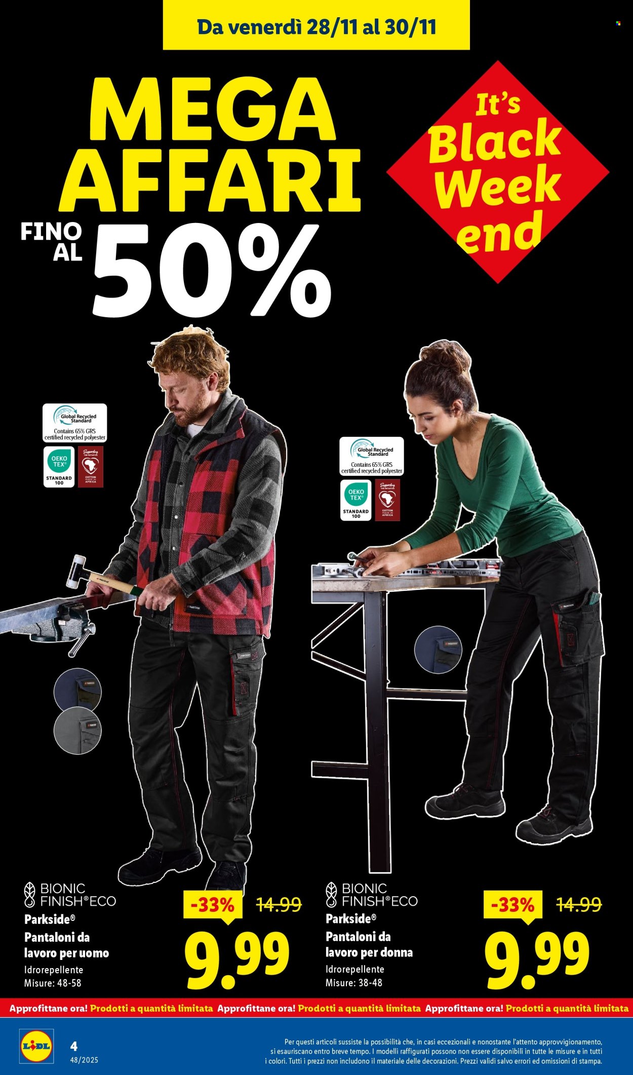 Volantino Lidl - 28/11/2025 - 30/11/2025. Pagina 4