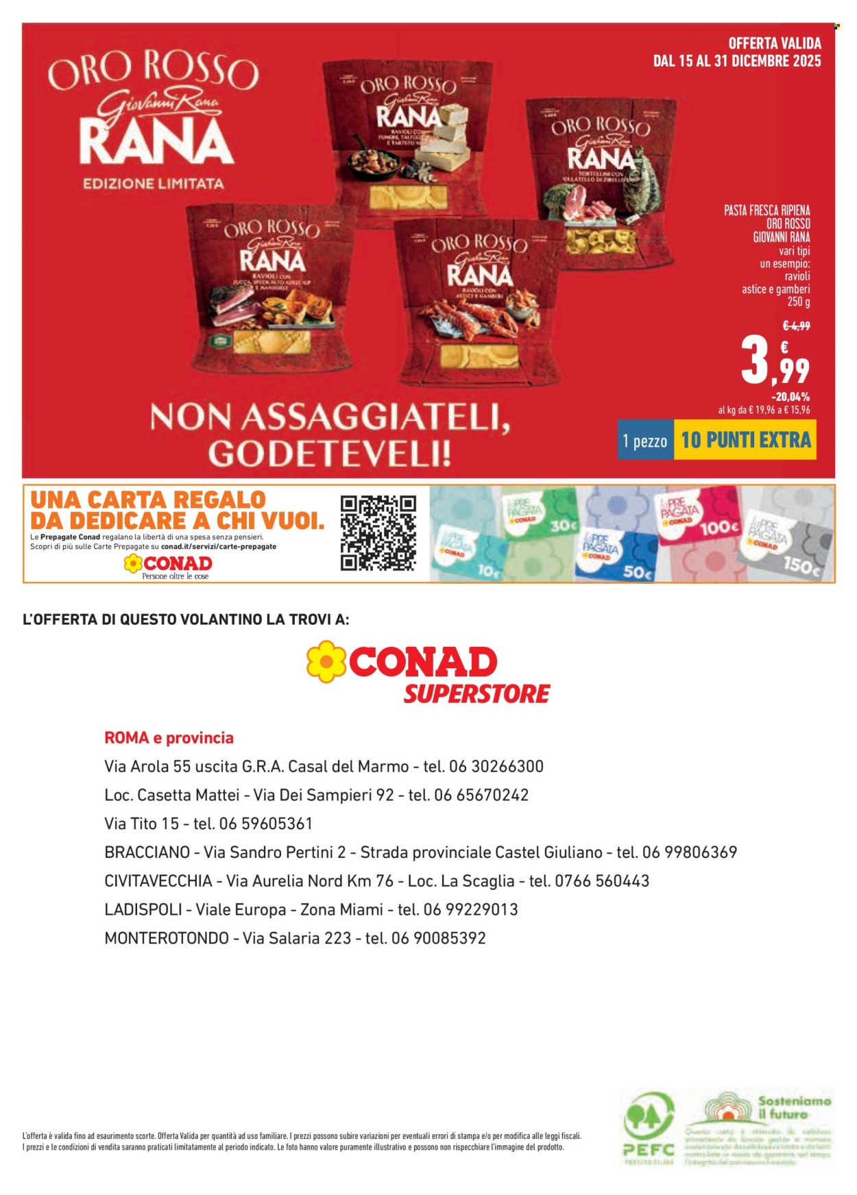 Volantino Conad - 4/12/2025 - 31/12/2025. Pagina 16