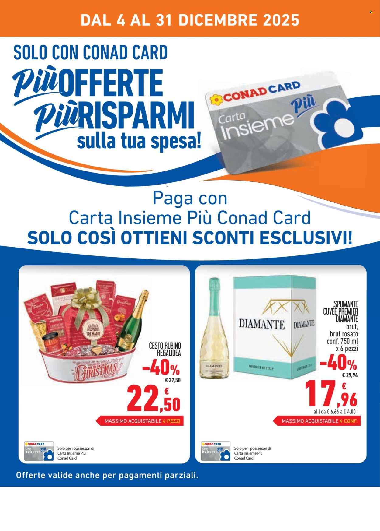Volantino Conad - 4/12/2025 - 31/12/2025. Pagina 2