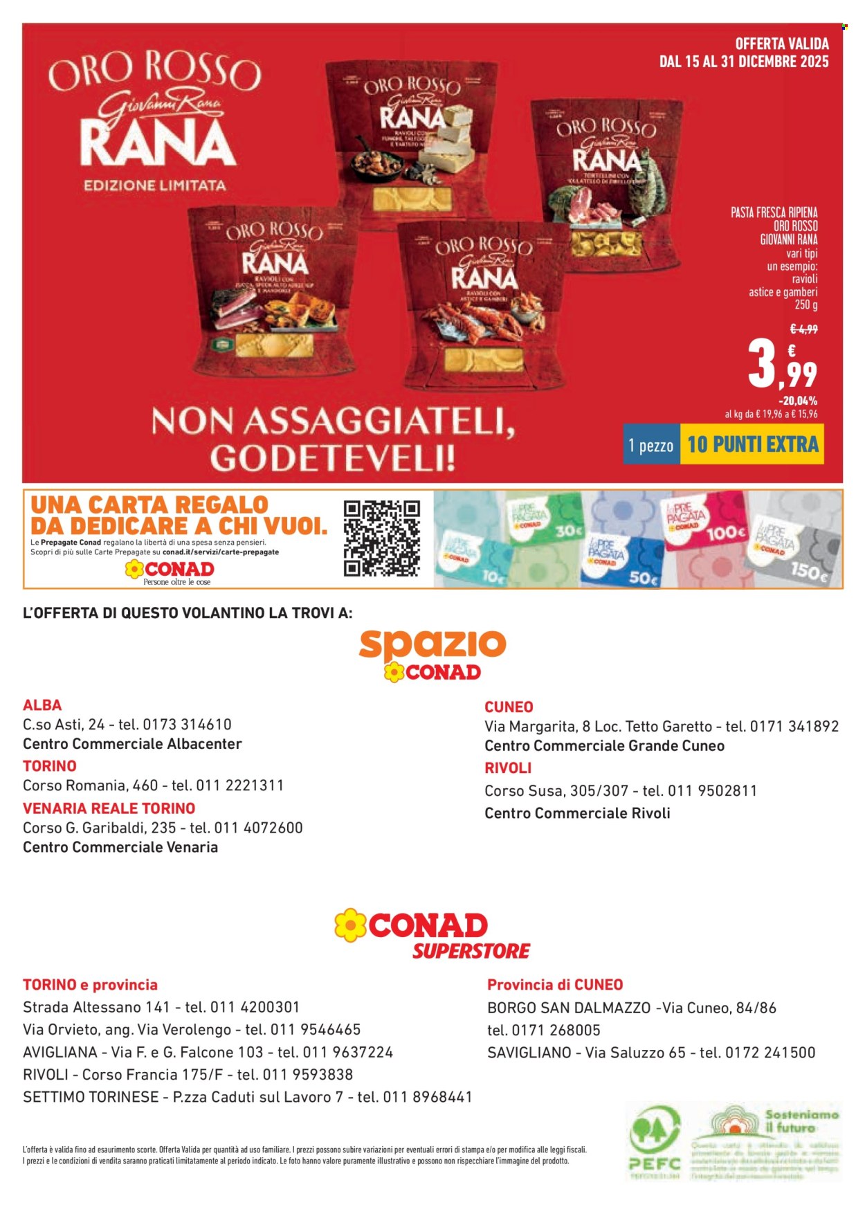 Volantino Conad - 4/12/2025 - 31/12/2025. Pagina 16