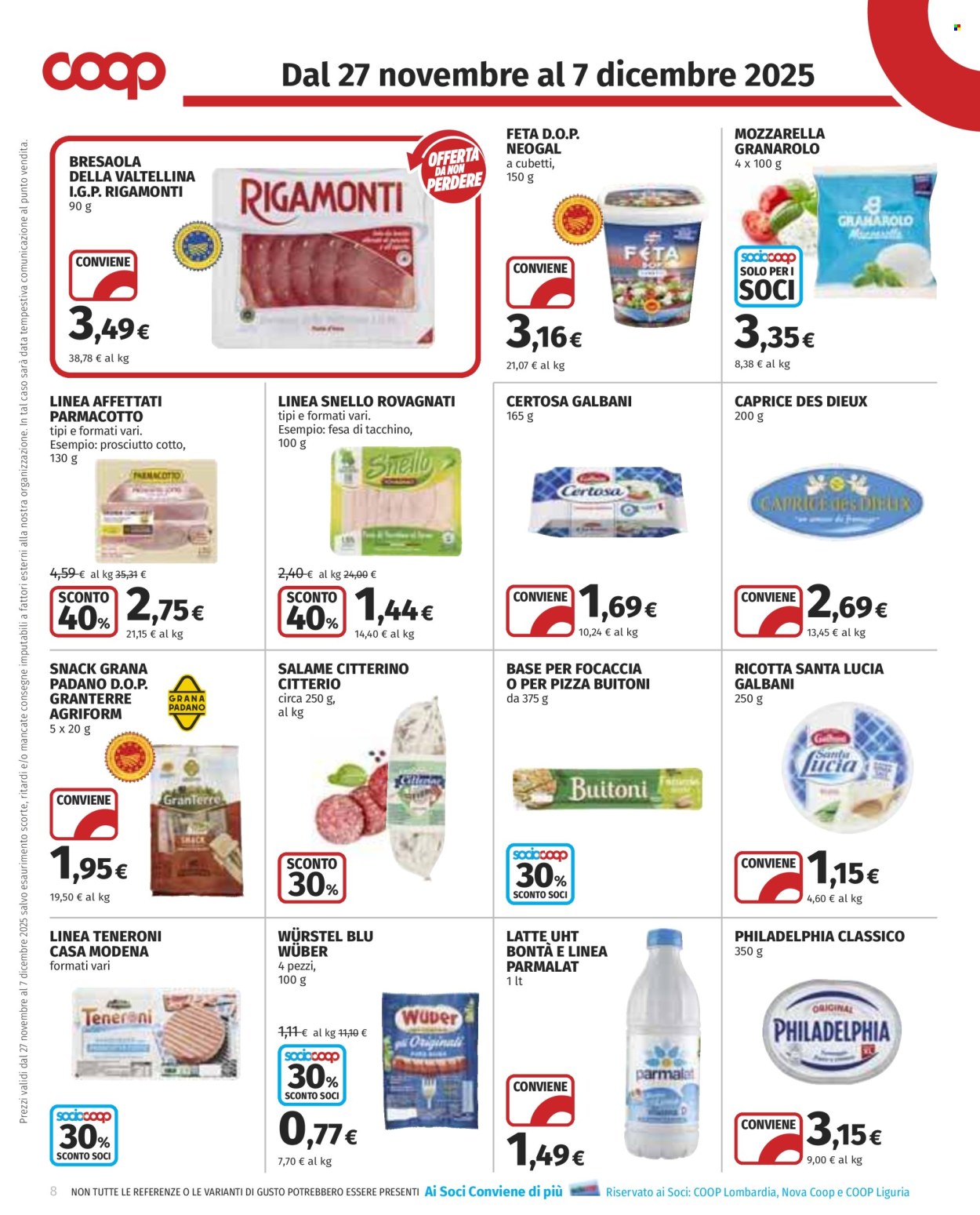 Volantino Coop - 27/11/2025 - 7/12/2025. Pagina 8