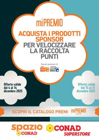 Volantino Conad - 4/12/2025 - 31/12/2025.