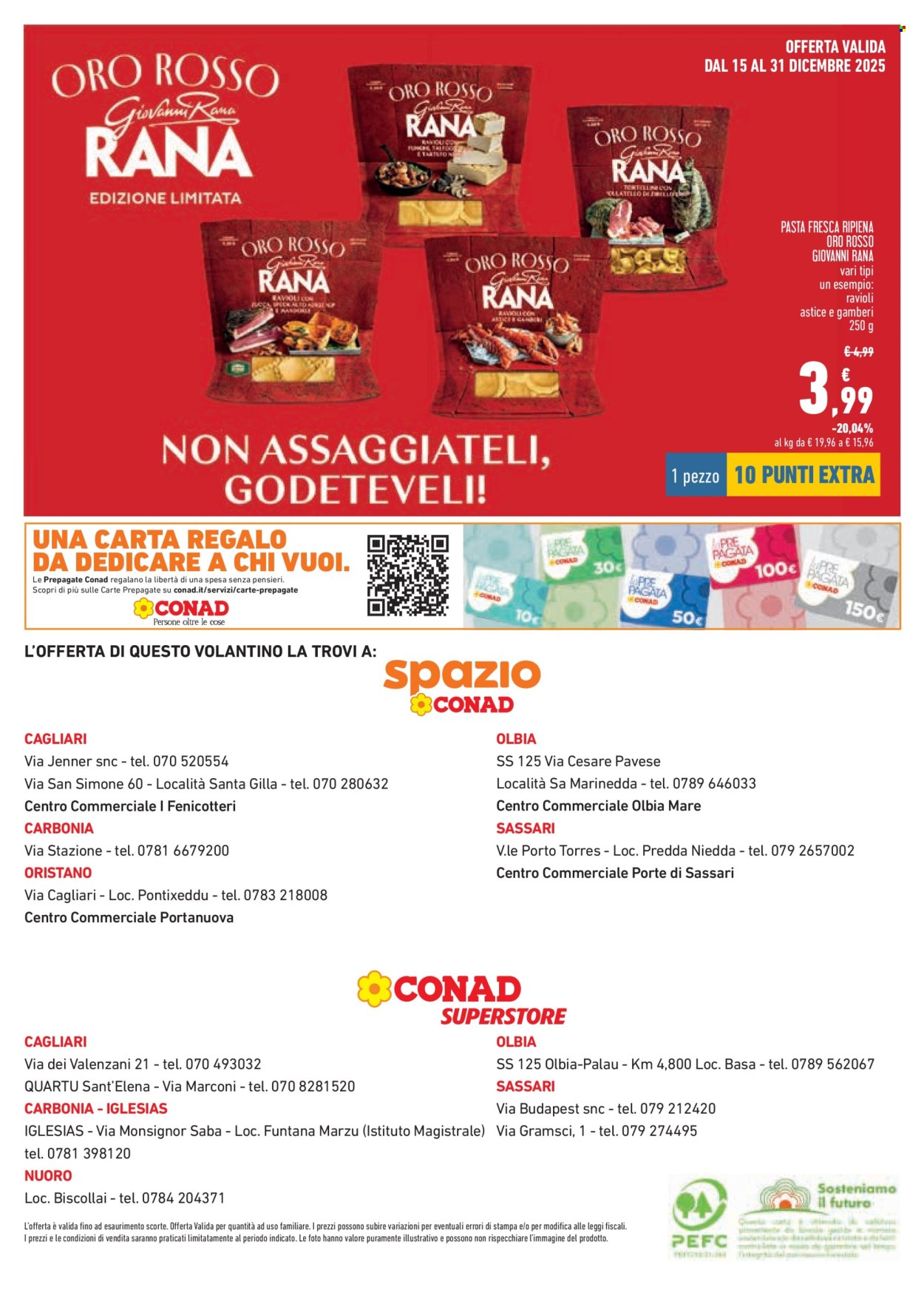 Volantino Conad - 4/12/2025 - 31/12/2025. Pagina 16