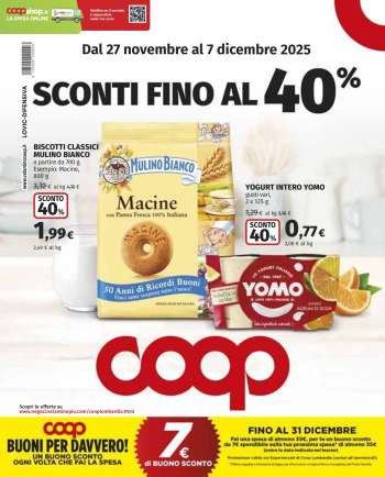Volantino Coop - 27/11/2025 - 7/12/2025.