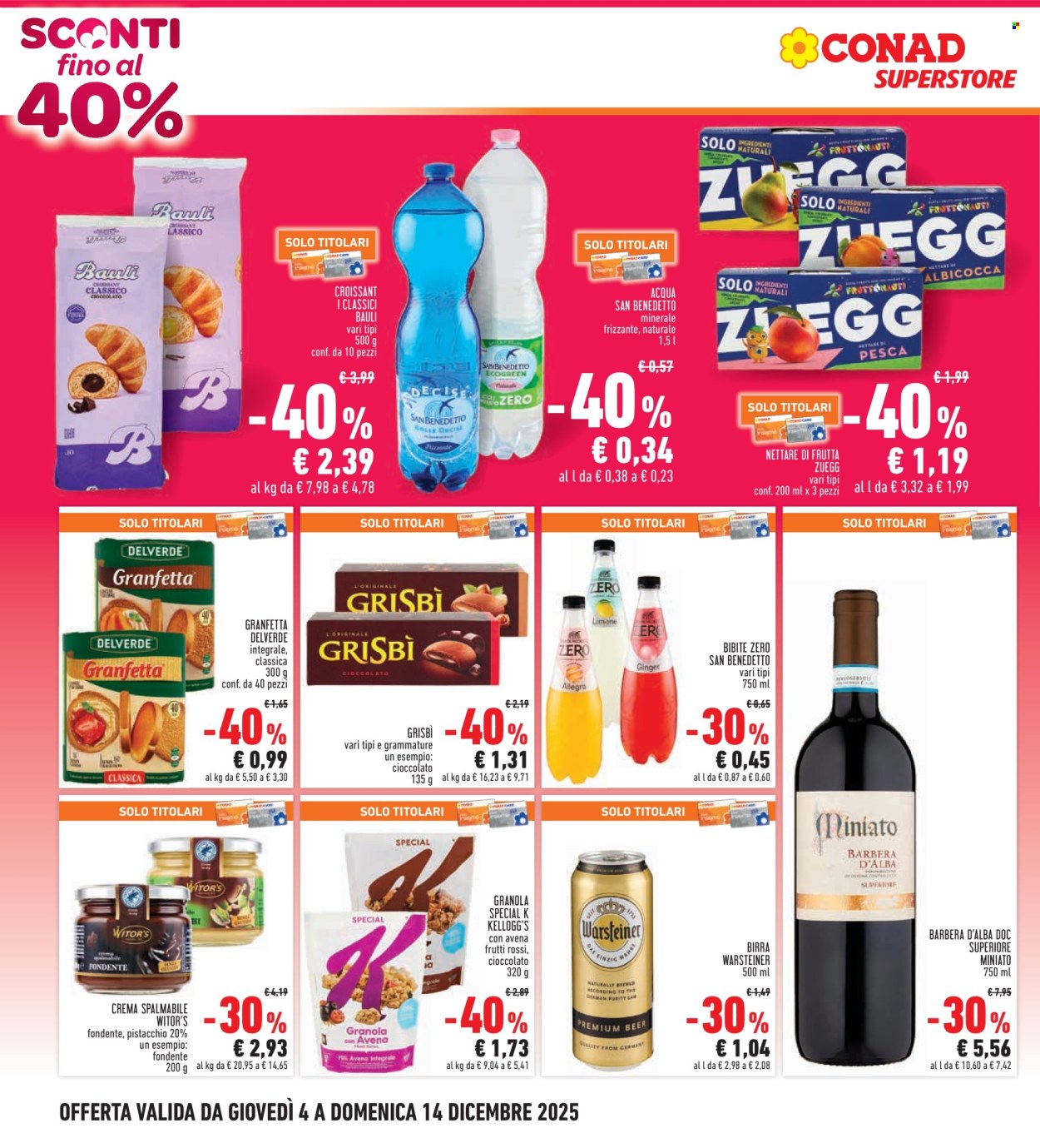 Volantino Conad Superstore - 4/12/2025 - 14/12/2025. Pagina 4