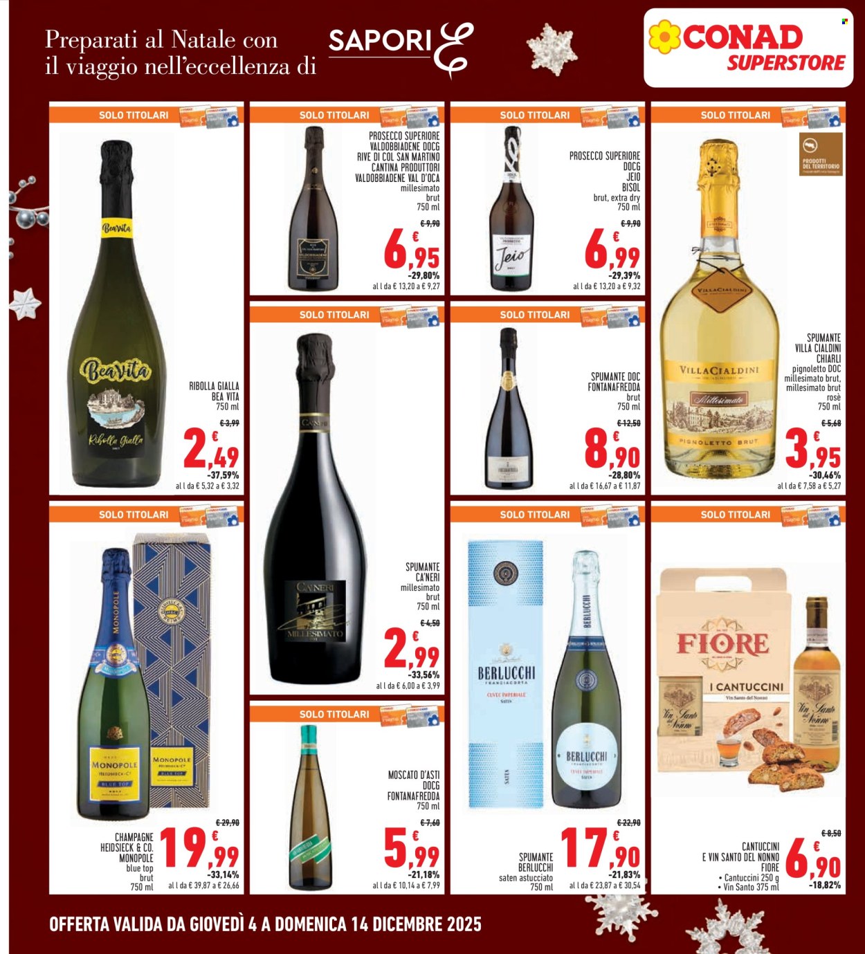 Volantino Conad Superstore - 4/12/2025 - 14/12/2025. Pagina 14