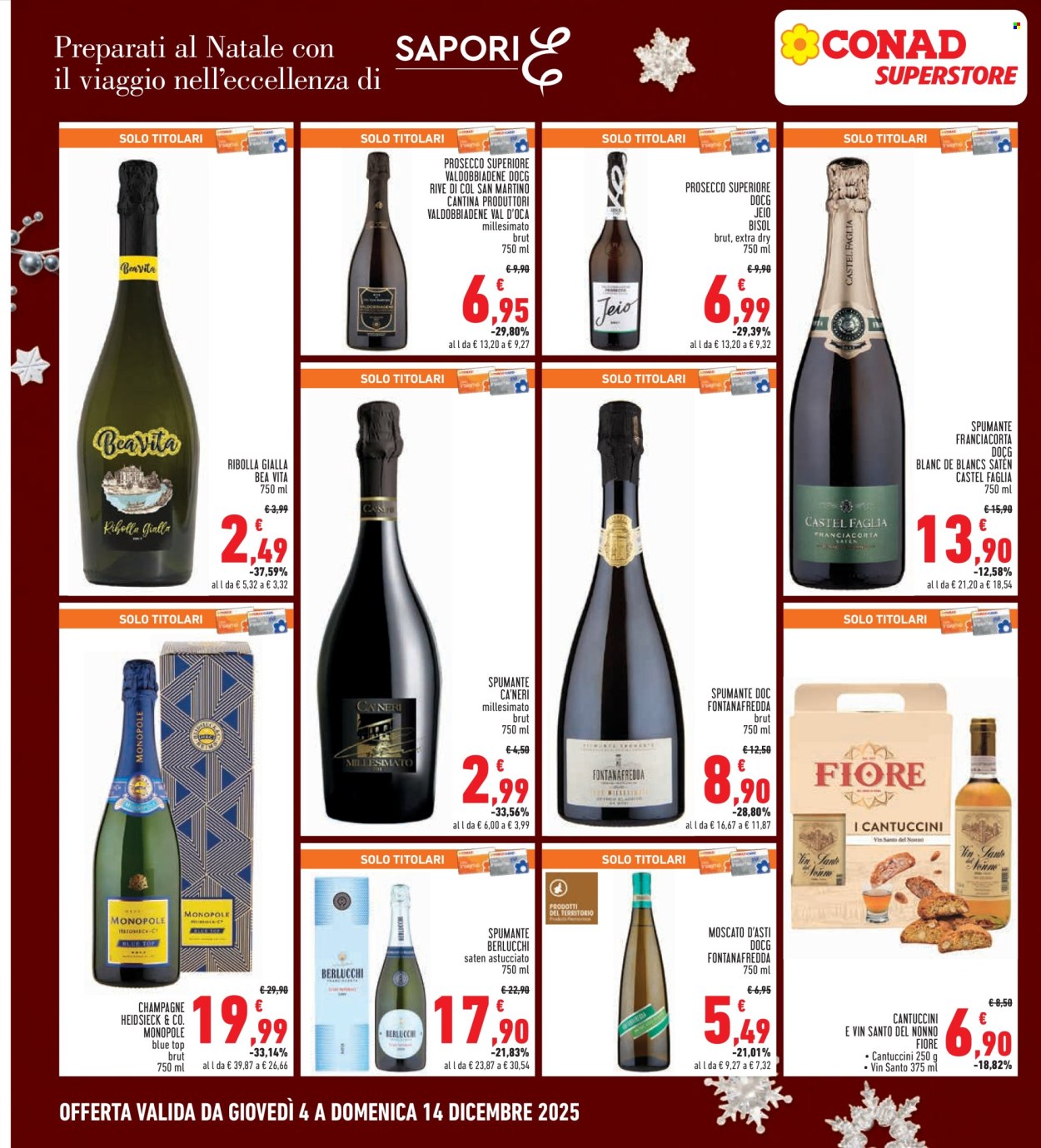 Volantino Conad - 4/12/2025 - 14/12/2025. Pagina 14