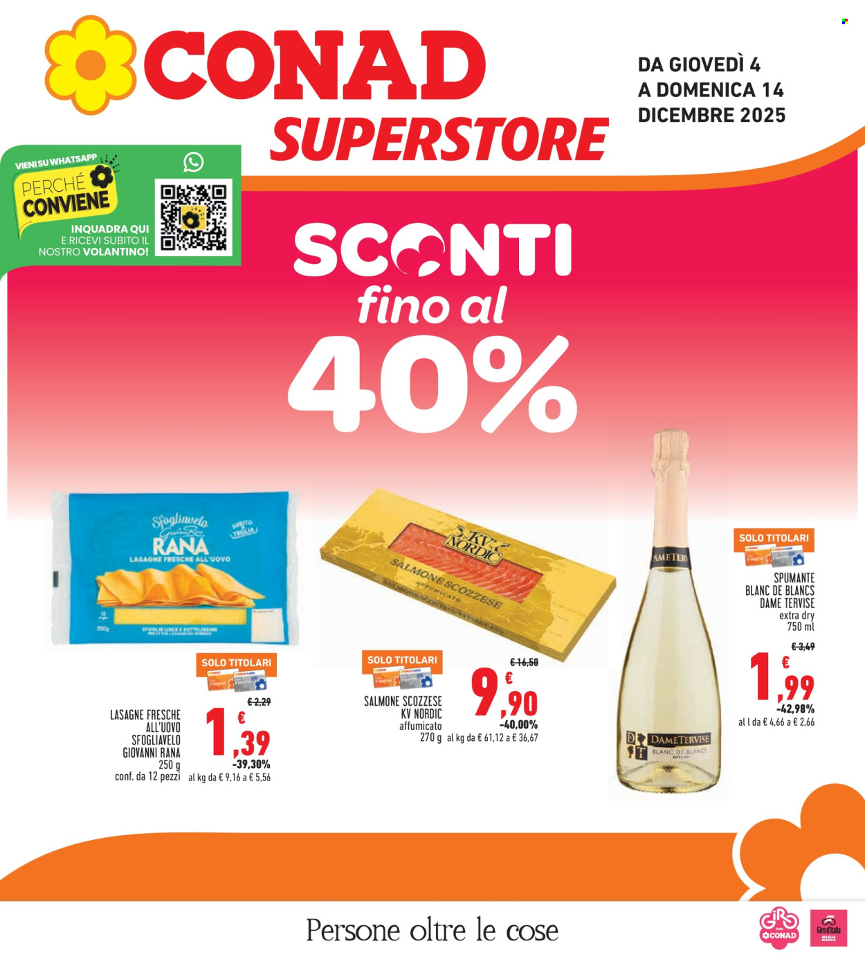 Volantino Conad Superstore - 4/12/2025 - 14/12/2025. Pagina 1