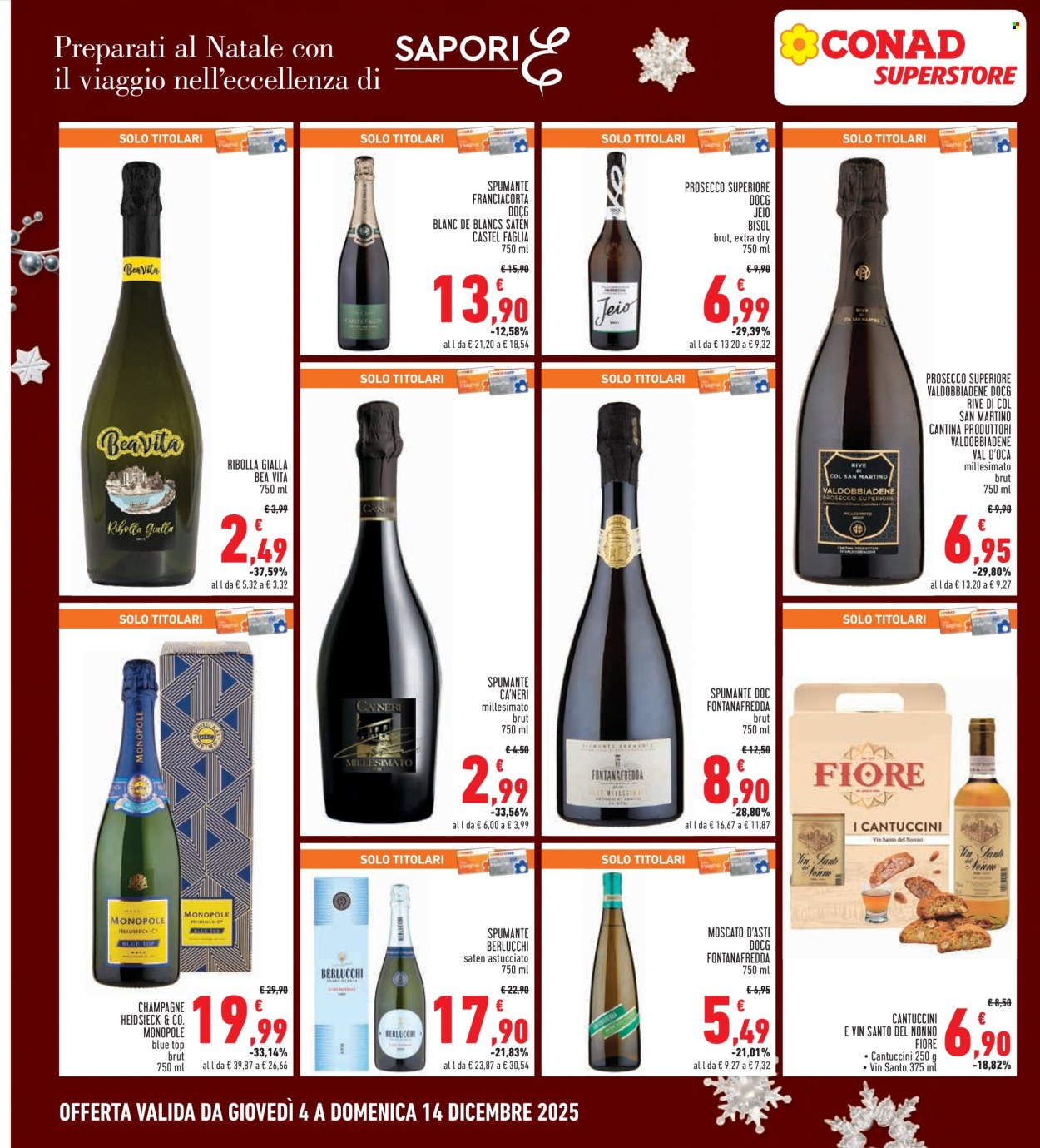 Volantino Conad Superstore - 4/12/2025 - 14/12/2025. Pagina 14