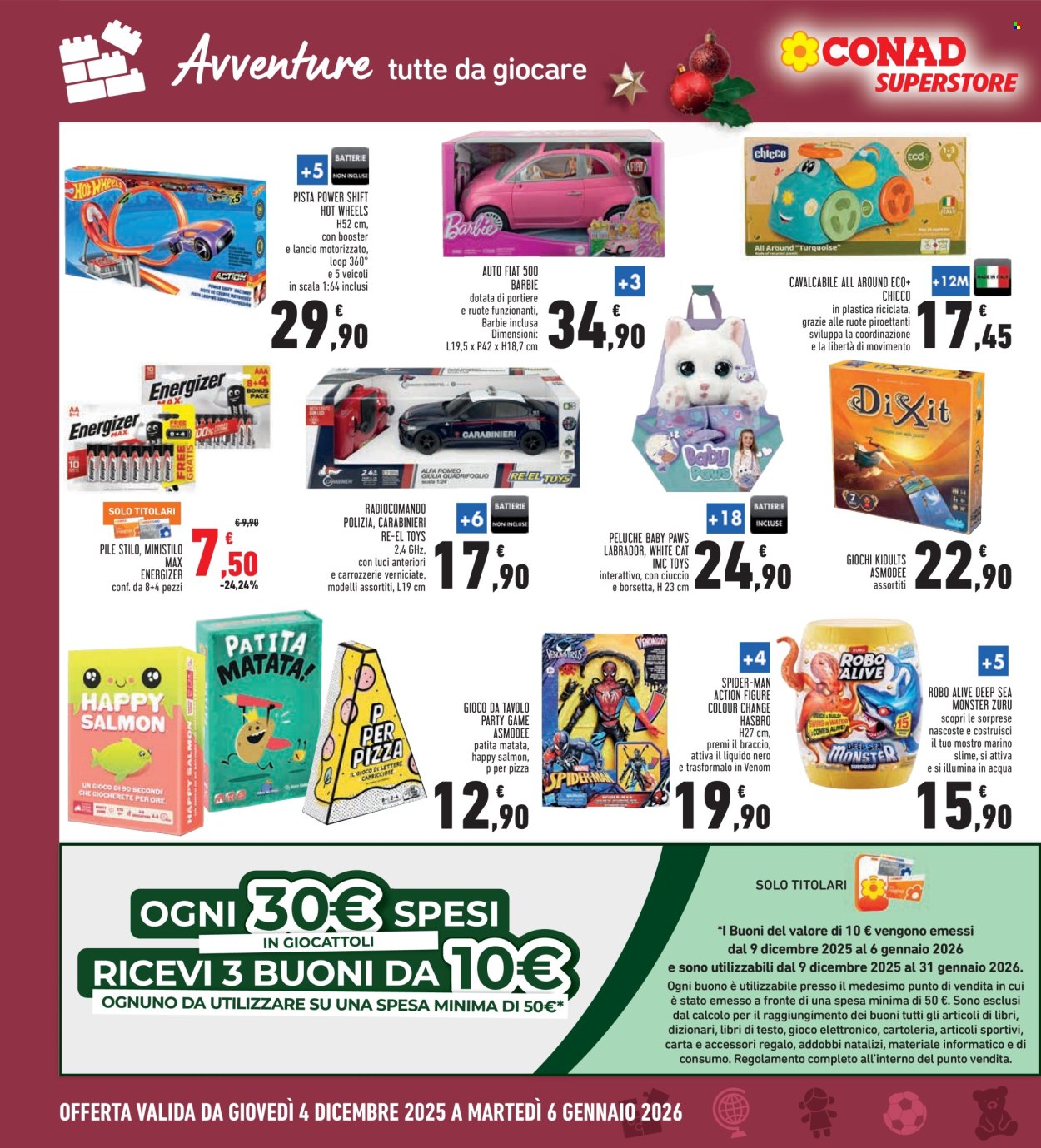 Volantino Conad Superstore - 4/12/2025 - 14/12/2025. Pagina 32