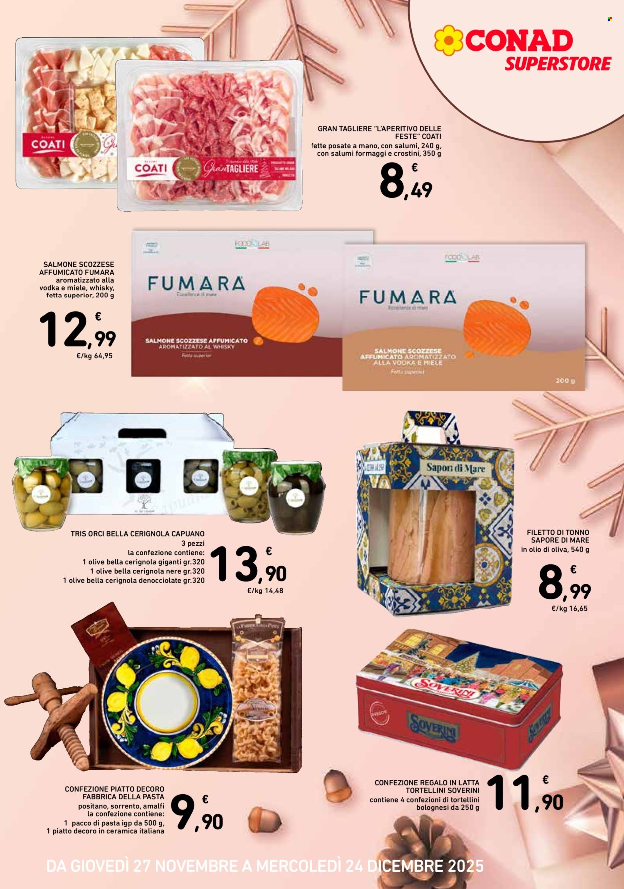Volantino Conad Superstore - 27/11/2025 - 24/12/2025. Pagina 3