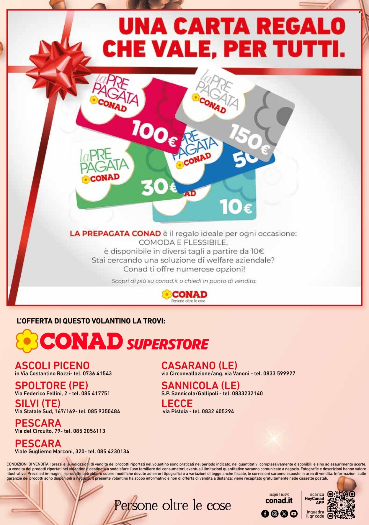 Volantino Conad Superstore - 27/11/2025 - 24/12/2025. Pagina 12